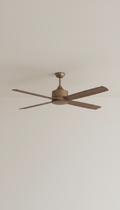 Ventilador de techo nogal profundo